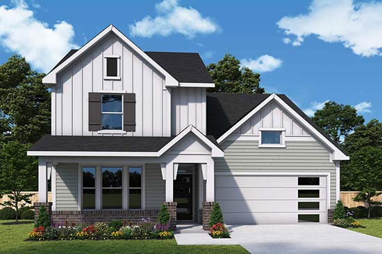 David Weekley Homes Gladstone Model Home & Floorplan Nexus Gallatin Tennessee