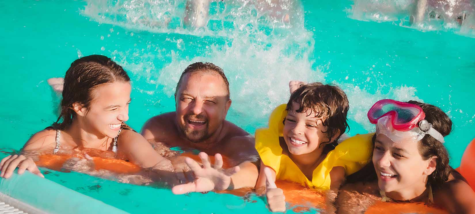 Resort style pools in the North and South Amenity Centers at Nexus in Gallatin Tennessse