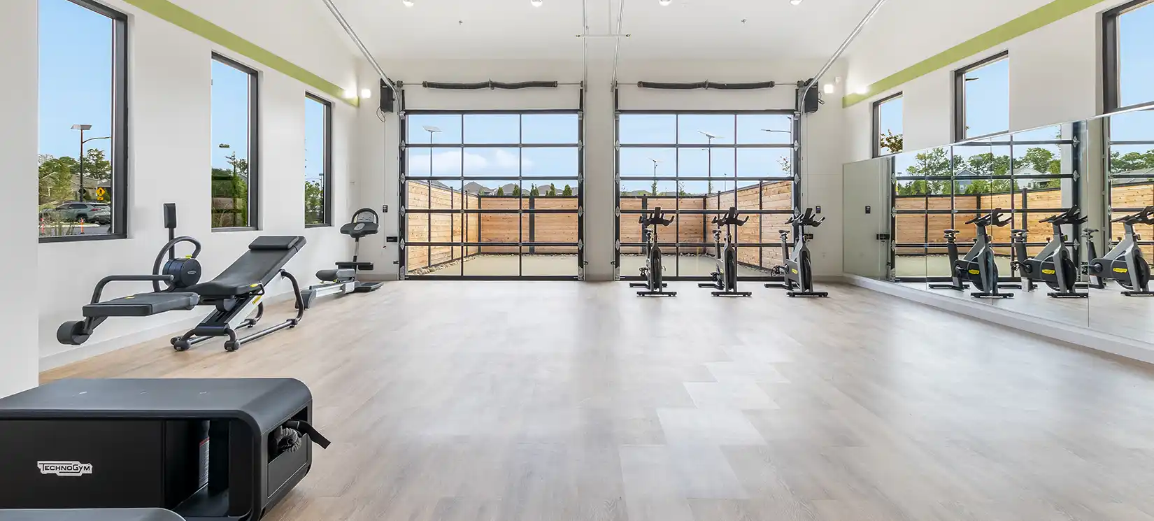 Freedom Amenity South Village Active Adult Amenity Center Fitness Center Flex Space in at Nexus in Gallatin Tennessee