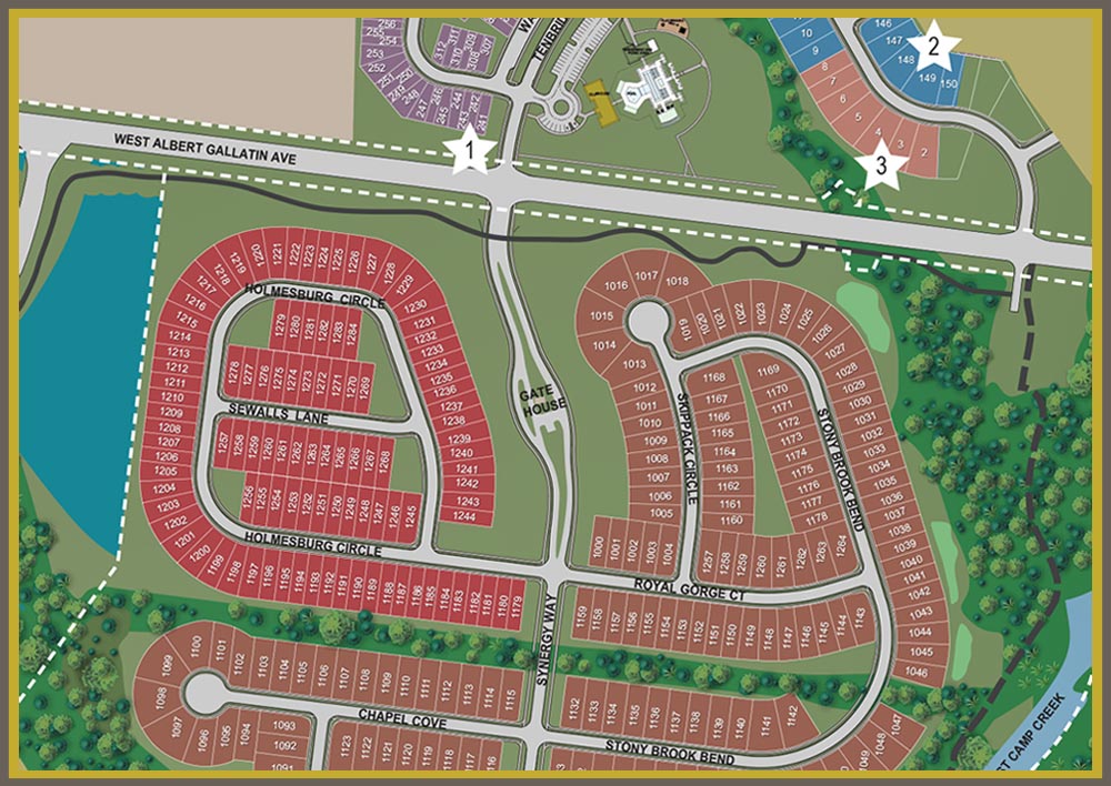 Nexus Preliminary Site Plan Master Planned Community Gallatin, TN - Site Plan
