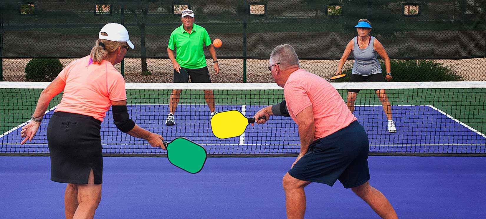 Playing Pickleball South Amenity Center at Nexus in Gallatin Tennessee